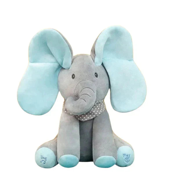 Elefante de Pelúcia que Canta e Interage - Neonex Store