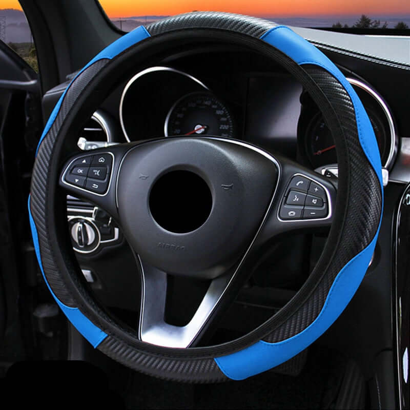 Capa de Volante Universal de Couro para Carro - Neonex Store