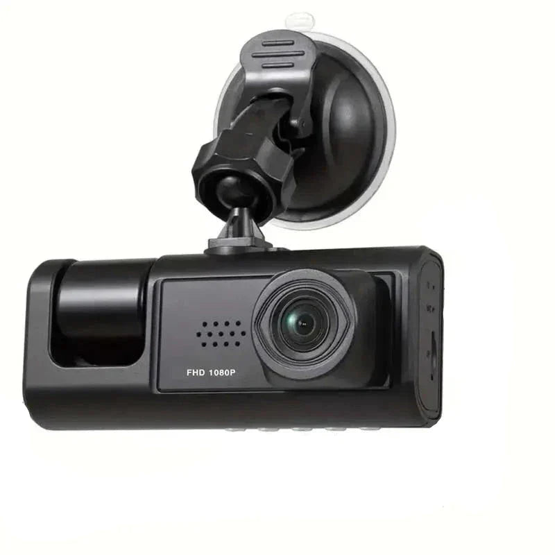 Câmera Veicular Universal com 3 Lentes - DashCam - Neonex Store