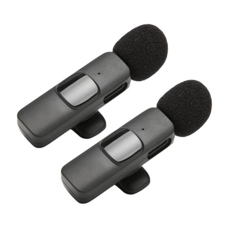 Microfone de Lapela sem Fio - Neonex Store
