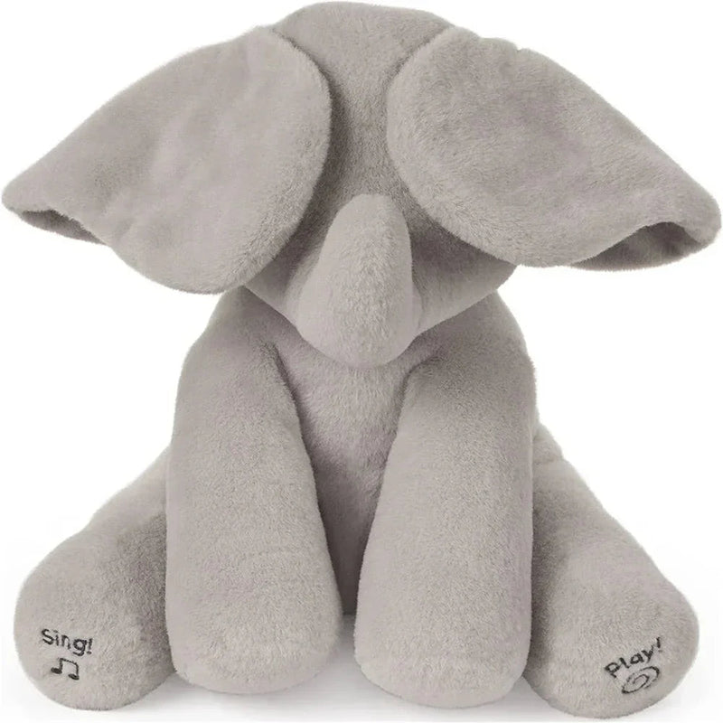 Elefante de Pelúcia que Canta e Interage - Neonex Store