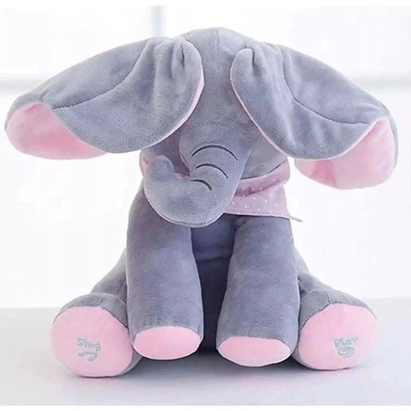 Elefante de Pelúcia que Canta e Interage - Neonex Store