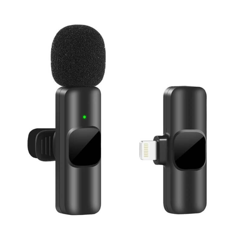 Microfone de Lapela sem Fio - Neonex Store