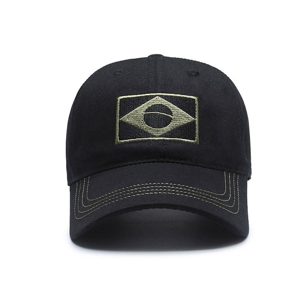 Boné Bandeira do Brasil - Neonex Store