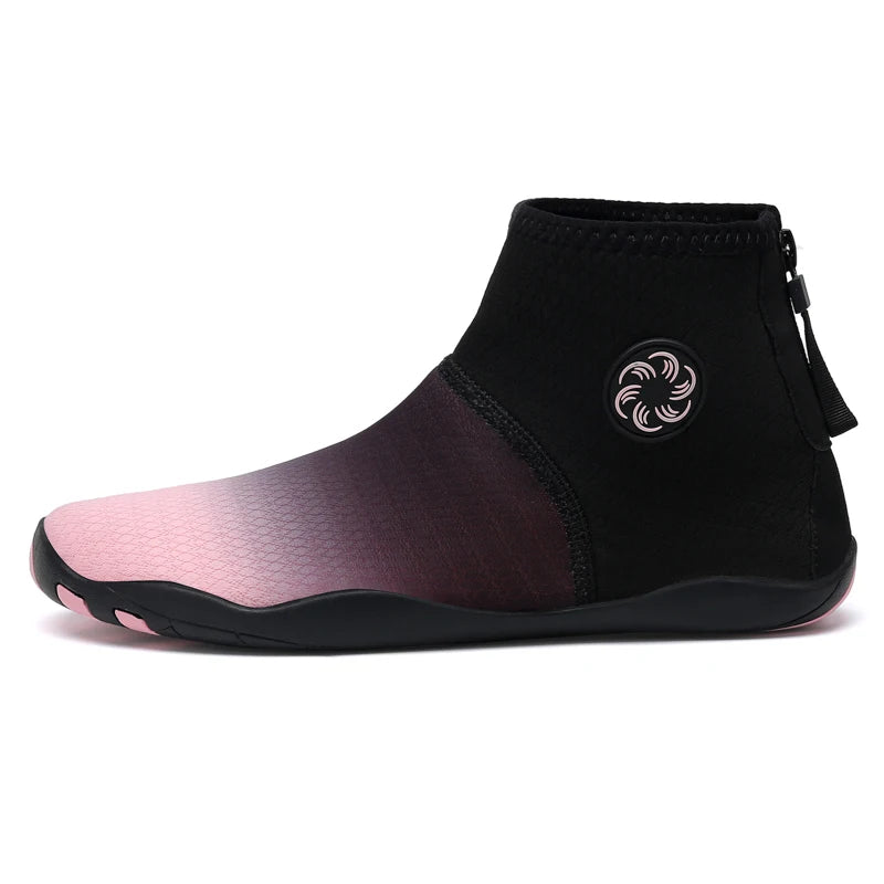 Meias de Mergulho Cano Alto Sapatos de Água Descalço Sandália de Natação Masculina Sapato de Praia Aqua Feminino Tênis com Drenagem para Caminhada Fitness Pesca e Yoga - Neonex Store