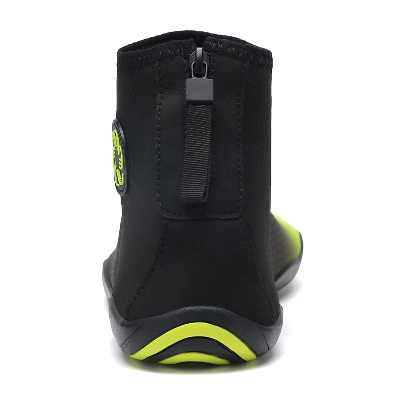 Meias de Mergulho Cano Alto Sapatos de Água Descalço Sandália de Natação Masculina Sapato de Praia Aqua Feminino Tênis com Drenagem para Caminhada Fitness Pesca e Yoga - Neonex Store