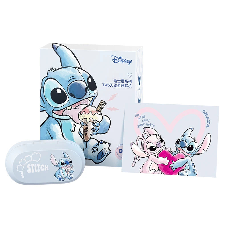 Fones de Ouvido Bluetooth Angel D29 - Tecnologia e Estilo Inspirados em Lilo & Stitch! - Neonex Store