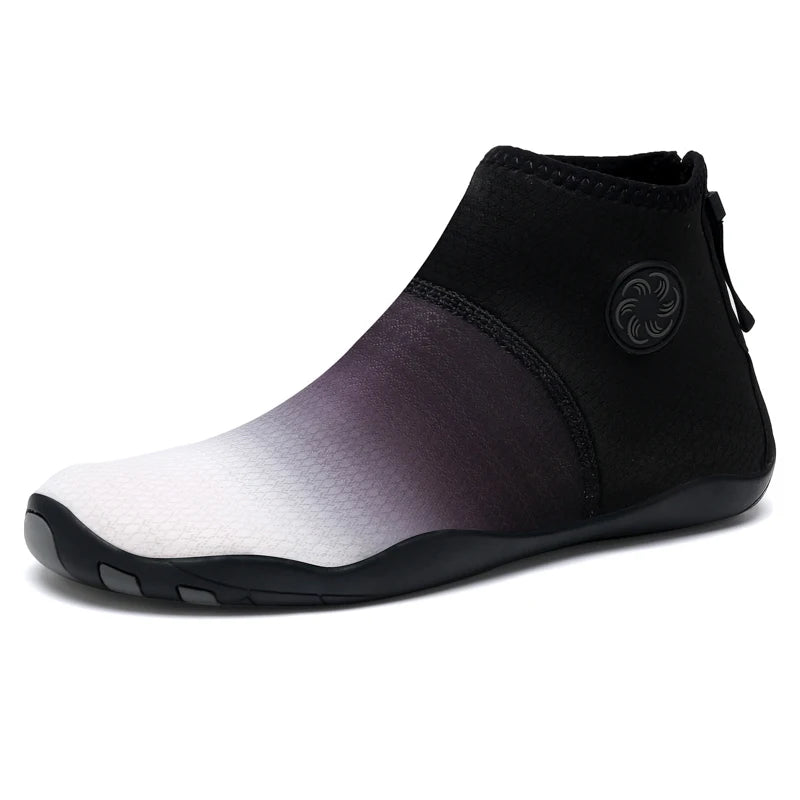 Meias de Mergulho Cano Alto Sapatos de Água Descalço Sandália de Natação Masculina Sapato de Praia Aqua Feminino Tênis com Drenagem para Caminhada Fitness Pesca e Yoga - Neonex Store