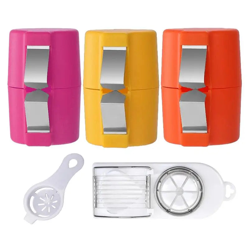 Kit Multifuncional de Cozinha: Abridor, Separador e Cortador de Ovos - Praticidade e Elegância na Sua Rotina! - Neonex Store