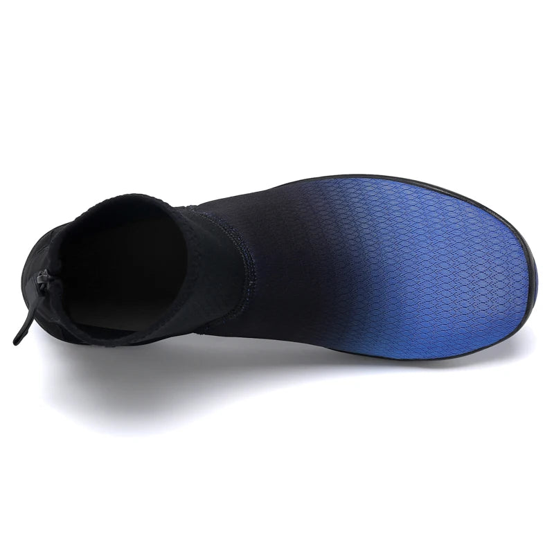 Meias de Mergulho Cano Alto Sapatos de Água Descalço Sandália de Natação Masculina Sapato de Praia Aqua Feminino Tênis com Drenagem para Caminhada Fitness Pesca e Yoga - Neonex Store