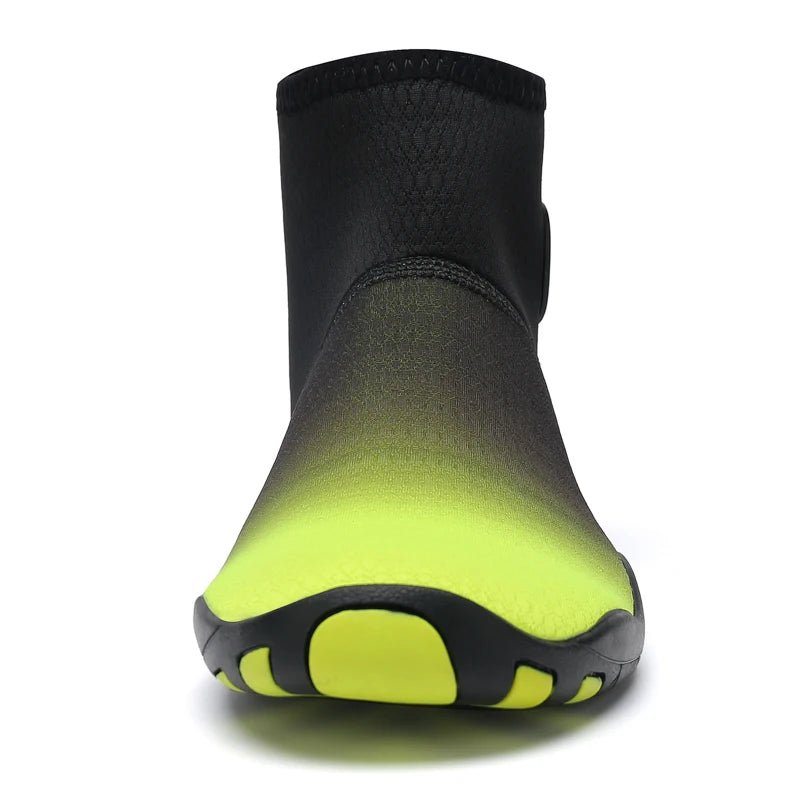 Meias de Mergulho Cano Alto Sapatos de Água Descalço Sandália de Natação Masculina Sapato de Praia Aqua Feminino Tênis com Drenagem para Caminhada Fitness Pesca e Yoga - Neonex Store