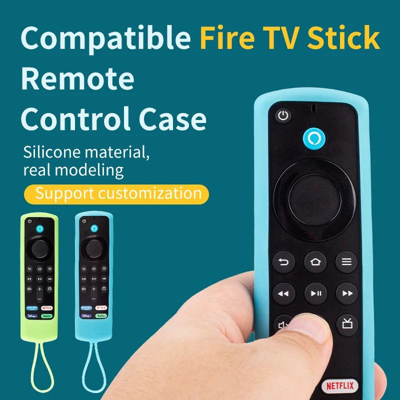 Capa Protetora de Silicone para Controle Amazon Fire TV Stick - Proteção, Estilo e Facilidade! - Neonex Store