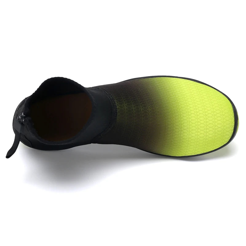 Meias de Mergulho Cano Alto Sapatos de Água Descalço Sandália de Natação Masculina Sapato de Praia Aqua Feminino Tênis com Drenagem para Caminhada Fitness Pesca e Yoga - Neonex Store