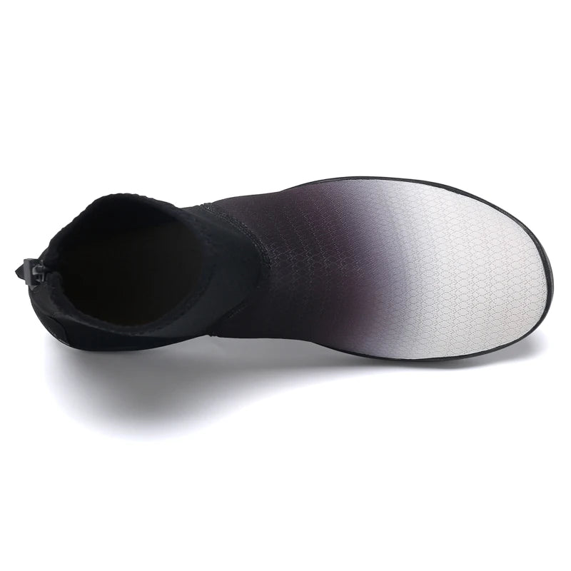 Meias de Mergulho Cano Alto Sapatos de Água Descalço Sandália de Natação Masculina Sapato de Praia Aqua Feminino Tênis com Drenagem para Caminhada Fitness Pesca e Yoga - Neonex Store