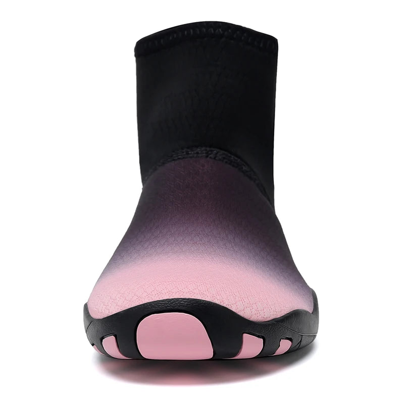 Meias de Mergulho Cano Alto Sapatos de Água Descalço Sandália de Natação Masculina Sapato de Praia Aqua Feminino Tênis com Drenagem para Caminhada Fitness Pesca e Yoga - Neonex Store