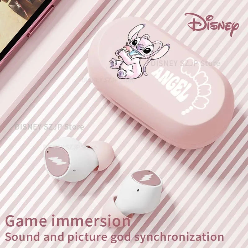 Fones de Ouvido Bluetooth Angel D29 - Tecnologia e Estilo Inspirados em Lilo & Stitch! - Neonex Store