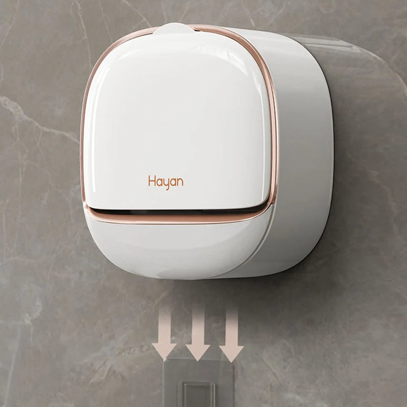 "Porta-Sabonete de Luxo Montado na Parede - Organização e Elegância Sem Furos!" - Neonex Store