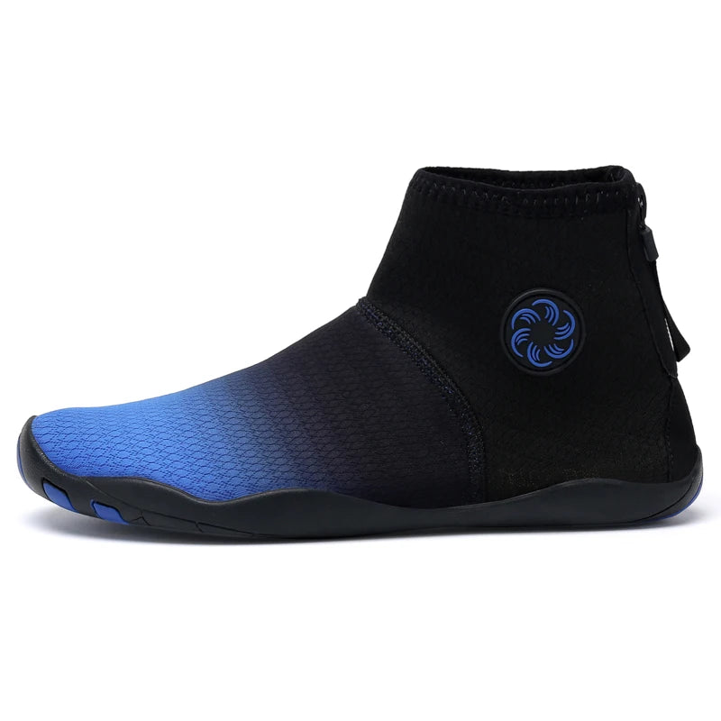 Meias de Mergulho Cano Alto Sapatos de Água Descalço Sandália de Natação Masculina Sapato de Praia Aqua Feminino Tênis com Drenagem para Caminhada Fitness Pesca e Yoga - Neonex Store