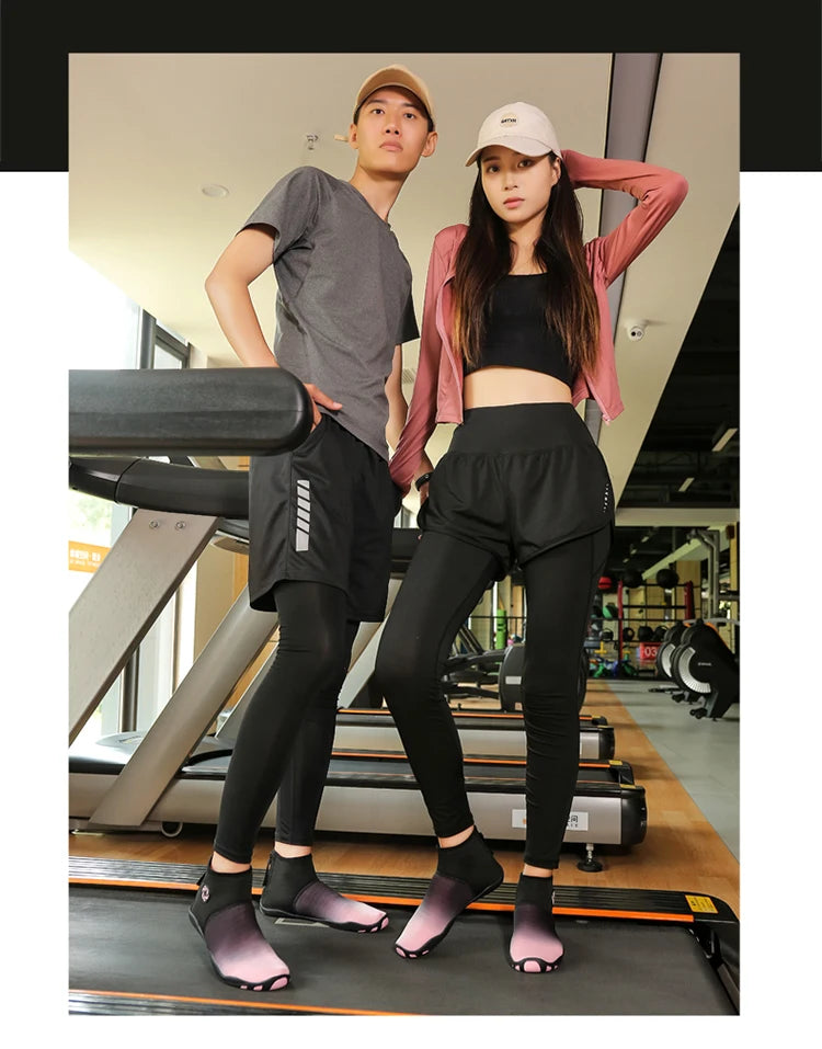 Meias de Mergulho Cano Alto Sapatos de Água Descalço Sandália de Natação Masculina Sapato de Praia Aqua Feminino Tênis com Drenagem para Caminhada Fitness Pesca e Yoga - Neonex Store