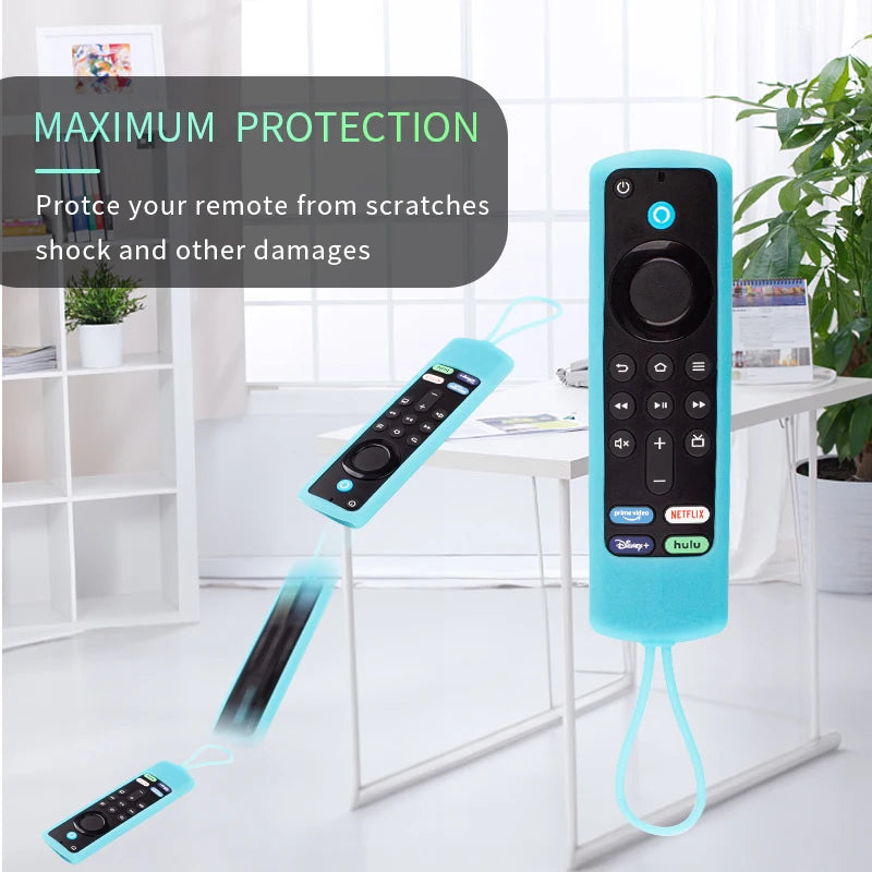 Capa Protetora de Silicone para Controle Amazon Fire TV Stick - Proteção, Estilo e Facilidade! - Neonex Store