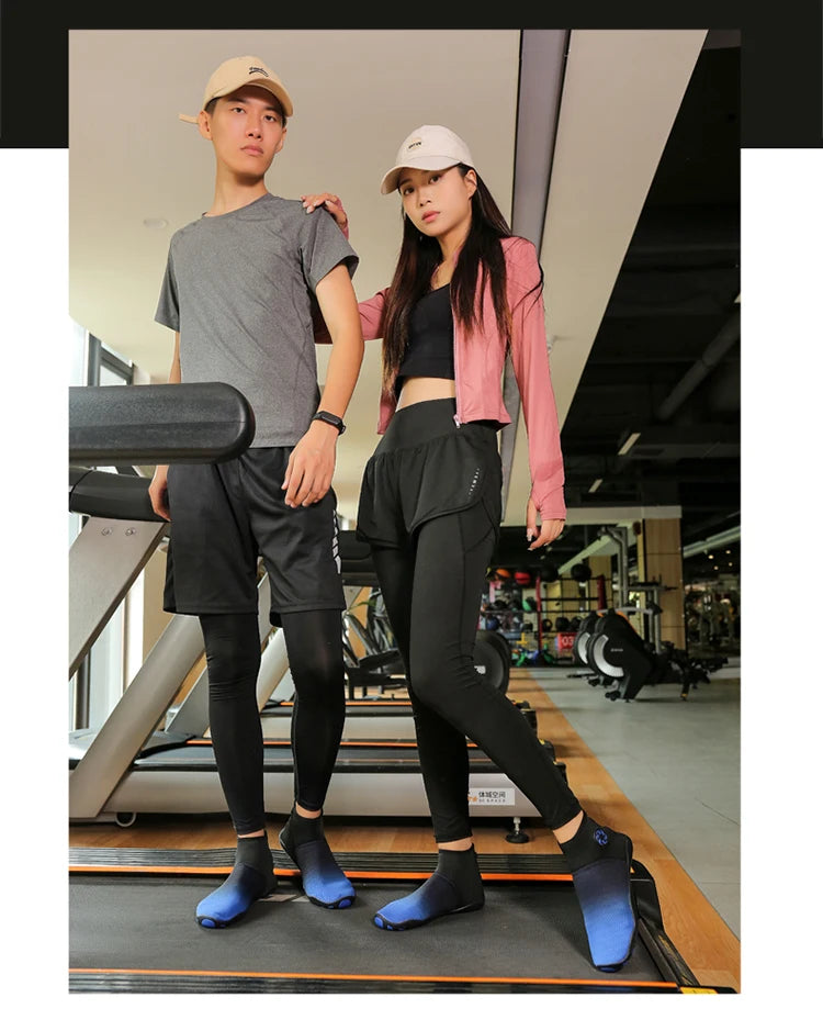 Meias de Mergulho Cano Alto Sapatos de Água Descalço Sandália de Natação Masculina Sapato de Praia Aqua Feminino Tênis com Drenagem para Caminhada Fitness Pesca e Yoga - Neonex Store