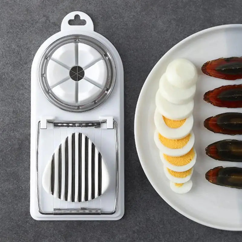 Kit Multifuncional de Cozinha: Abridor, Separador e Cortador de Ovos - Praticidade e Elegância na Sua Rotina! - Neonex Store