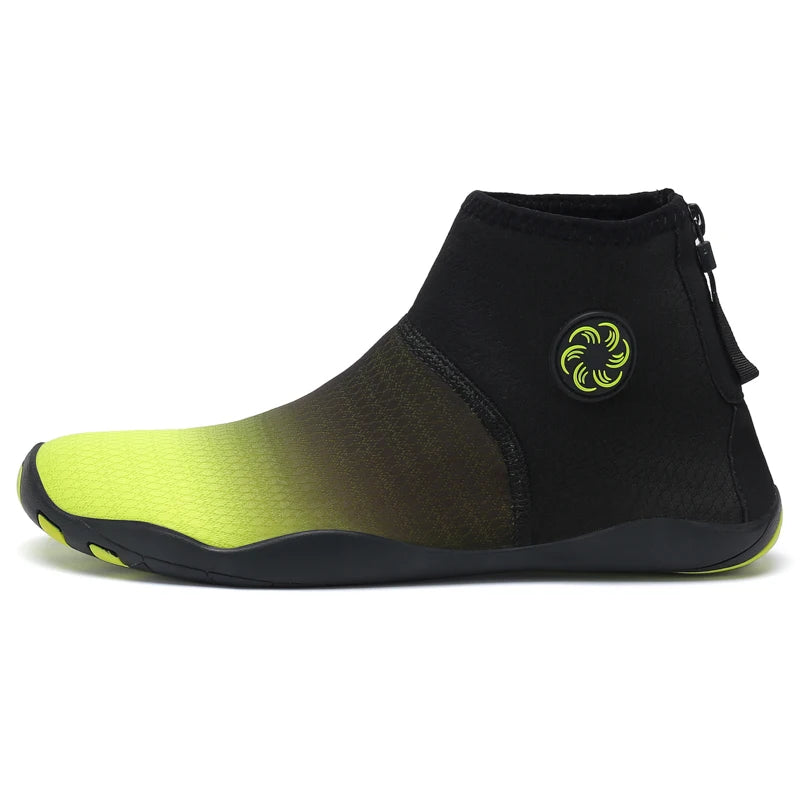 Meias de Mergulho Cano Alto Sapatos de Água Descalço Sandália de Natação Masculina Sapato de Praia Aqua Feminino Tênis com Drenagem para Caminhada Fitness Pesca e Yoga - Neonex Store