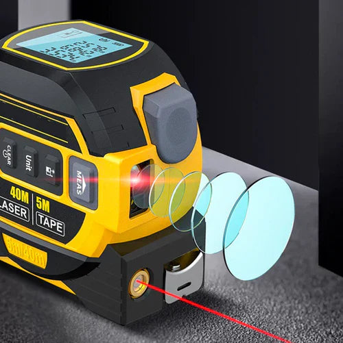 Trena Laser Digital 3 Em 1 - Neonex Store