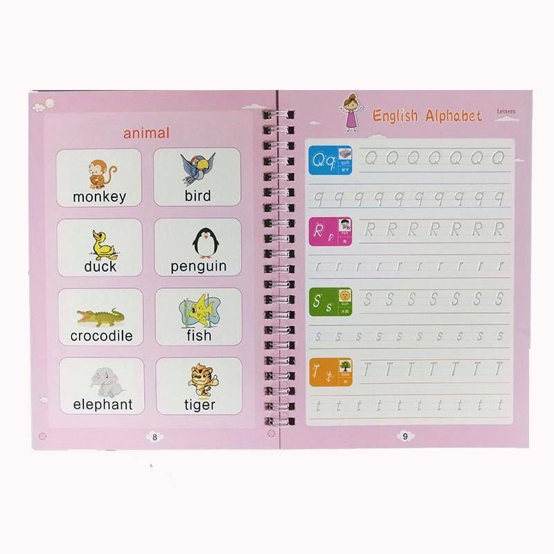 Caderno De Caligrafia Reutilizável - Neonex Store