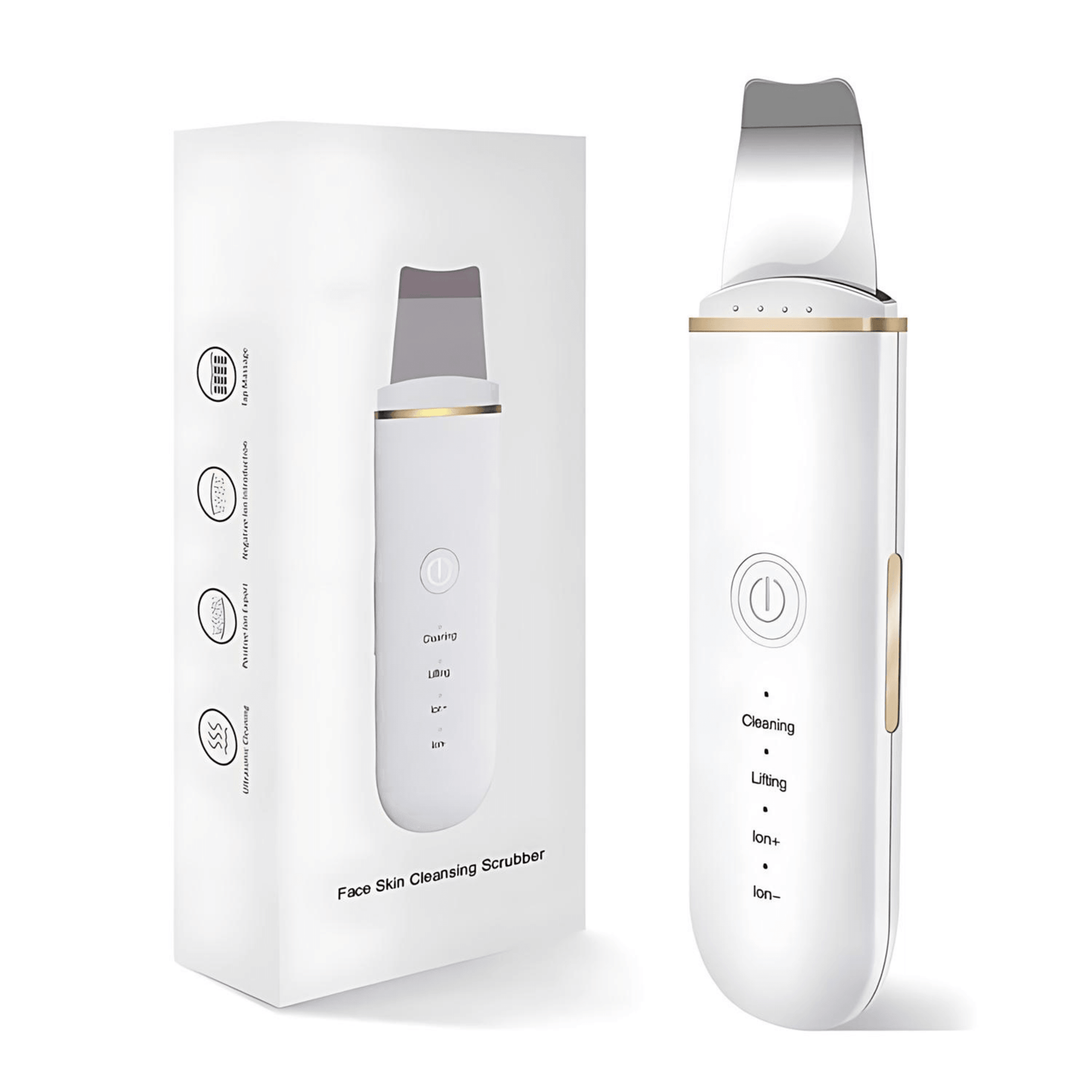 Esfoliador Ultrassônico de Pele: Removedor de Cravos e Limpador Facial com Cavitação - Neonex Store