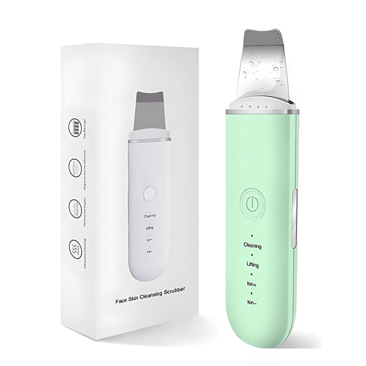 Esfoliador Ultrassônico de Pele: Removedor de Cravos e Limpador Facial com Cavitação - Neonex Store