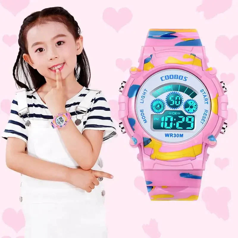 Relógio Infantil Colorido - Neonex Store