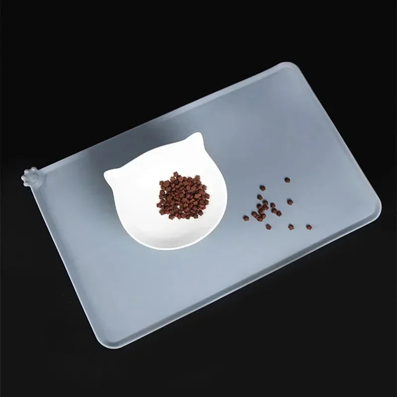 Tapete Antiderrapante Para Alimentação De Gato/Cachorro - Neonex Store