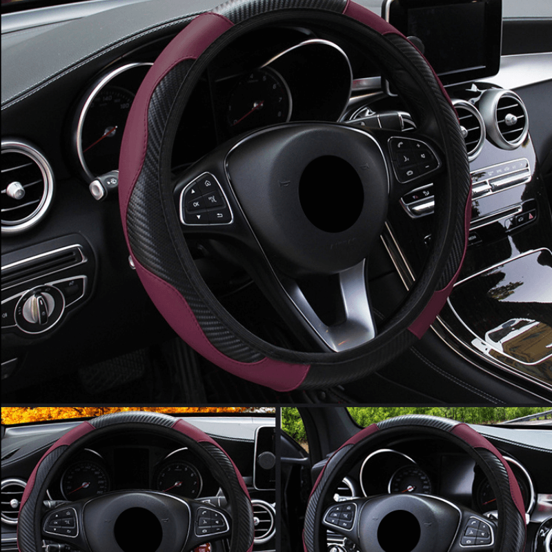 Capa de Volante Universal de Couro para Carro - Neonex Store